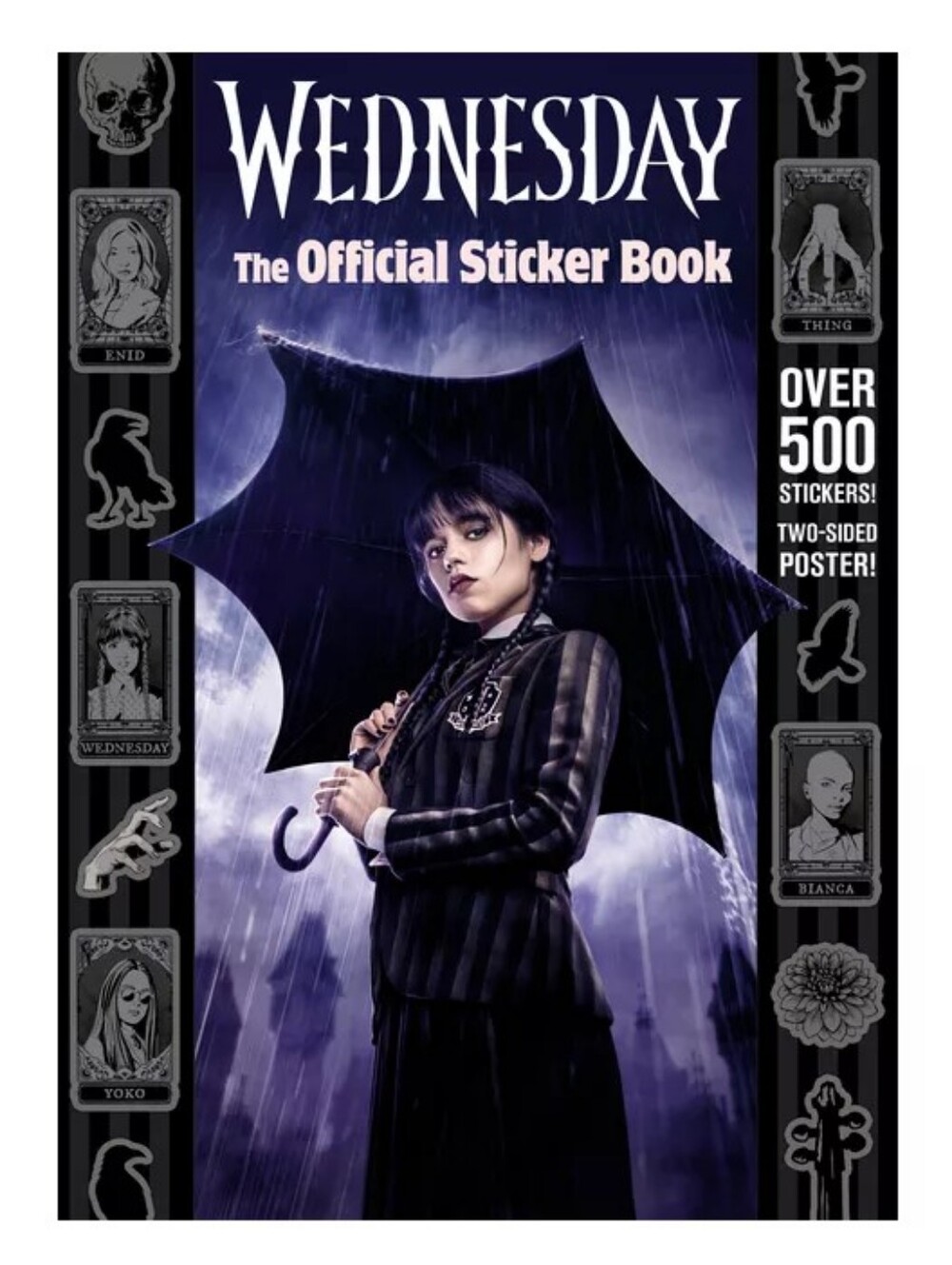Wednesday the Official Sticker Book - by Random House (Paperback)